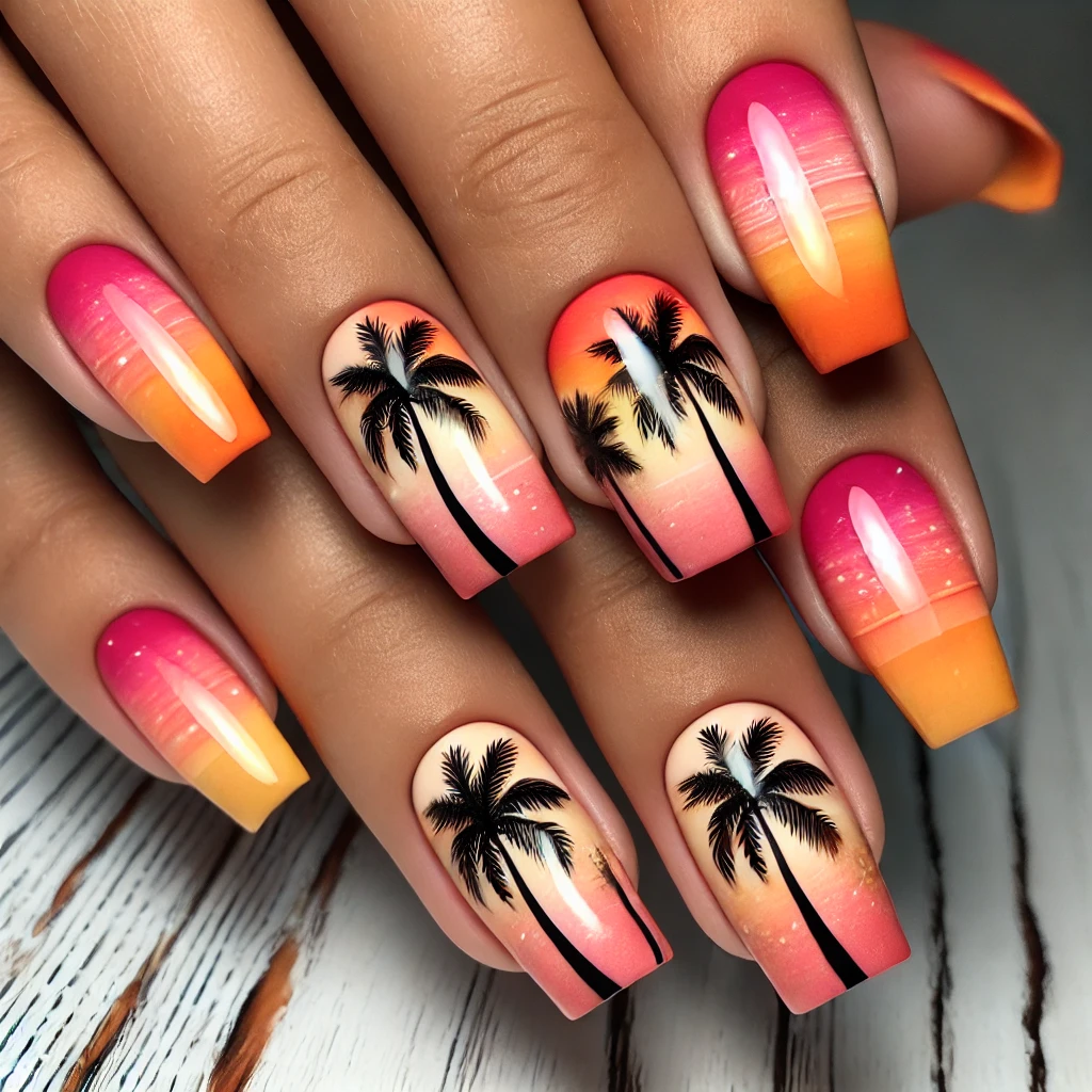 beach nails