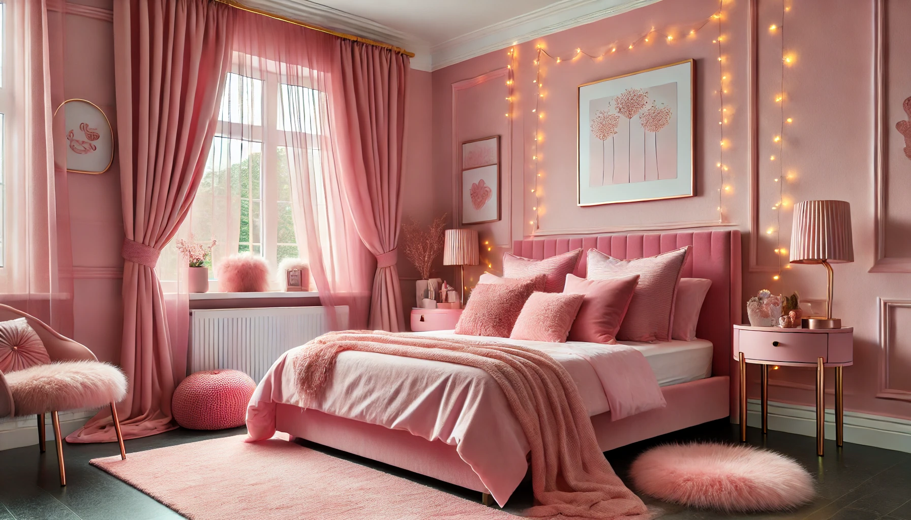 amazon finds pink room decor