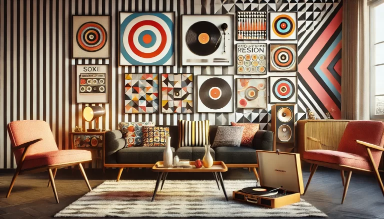 retro 60s home decor