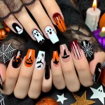 halloween nails 1