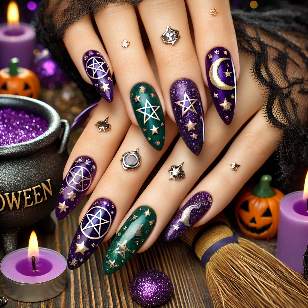 halloween nails